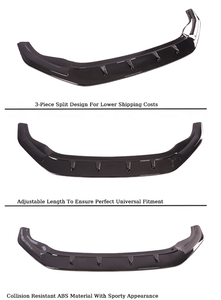Spoiler avant monobloc noir brillant pour Volkswagen <span class=keywords><strong>Golf</strong></span> MK7 MK7.<span class=keywords><strong>5</strong></span> GTI R-Line <span class=keywords><strong>GTD</strong></span> 2013-2020, le plus vendu. - Product Image 6