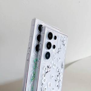Funda para Teléfono Móvil en Oferta para <span class=keywords><strong>Samsung</strong></span> S26, S26 Plus, S26 Ultra, A57 <span class=keywords><strong>5G</strong></span>, A37 <span class=keywords><strong>5G</strong></span>, S23 Ultra, S24FE, Carcasa Trasera Transparente con Estampado Floral de TPU - Product Image 5
