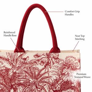 Large Capacity Portable Waterproof Durable <b>Beach</b> Travel Handbag <b>Lightweight</b> Striped Shopping Tote <b>Bag</b> for Commuting - Product Image 4