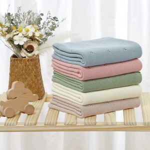 <span class=keywords><strong>Manta</strong></span> de bebé de punto neutro bohemio, edredones de <span class=keywords><strong>cuna</strong></span> <span class=keywords><strong>para</strong></span> cochecito, mantas de bebé de punto de algodón súper suave Vintage <span class=keywords><strong>para</strong></span> niños y niñas - Product Image 1