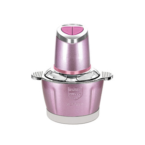 Food Processor 3L Glass Cup Multiple Blades Electric Meat Grinder <b>Vegetable</b> <b>Chopper</b> Garlic Peeler Household Kitchen Appliance - Product Image 2