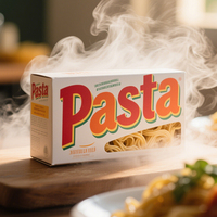 Boîte à pâtes jetable personnalisée de qualité alimentaire avec revêtement UV plastification mate imprimée pour nouilles à emporter chips de pomme de terre et boîtes à sushi