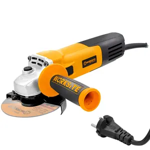 WORKSITE Electric Angle Grinders 115mm Concrete Metal Grinding Cutting Tools Mini Variable Heavy Duty Power Corded Angle Grinder