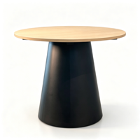 Table de réunion et de négociation compacte, moderne et polyvalente, taille personnalisable, structure en fer MFC, mobilier de réception de bureau