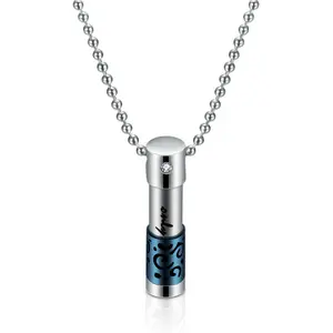 YASHI Neuestes Design Edelstahl Ätherisches Öl Diffusor individuelle Anhänger Halskette für Herren und Damen