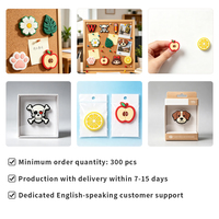 Punaises de bureau en PVC à motif de dessin animé mignon, personnalisées, en caoutchouc souple, en forme de fleur et de patte, créatives et amusantes, cadeaux souvenirs pour enfants, service commercial fiable