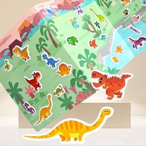 Pegatinas <span class=keywords><strong>de</strong></span> Burbujas Reutilizables, 8 Escenas <span class=keywords><strong>de</strong></span> Juego, <span class=keywords><strong>Letras</strong></span> y Números, Kit <span class=keywords><strong>de</strong></span> Libro <span class=keywords><strong>de</strong></span> Pegatinas Hinchables para Niños <span class=keywords><strong>de</strong></span> 3 a 6 Años - Product Image 3