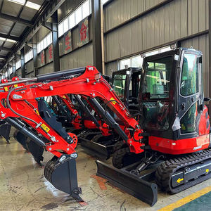 Ücretsiz kargo <span class=keywords><strong>Mini</strong></span> ekskavatör 3.5 Ton çiftlik kuengine motor mikro kazıcı 1.8 Ton 2 Ton hidrolik küçük ekskavatörler makine fiyatları - Product Image 3