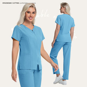Tenues d'infirmière, ensembles de blouses médicales, vente en gros de blouses médicales, fournisseurs de blouses médicales, tenue d'infirmière, uniformes d'infirmière d'hôpital, style à fermeture éclair - Product Image 6