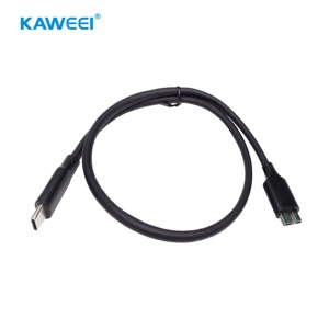 Cáp dữ liệu Type-C sang Micro-USB tùy chỉnh, cáp sạc nhanh - Product Image 1