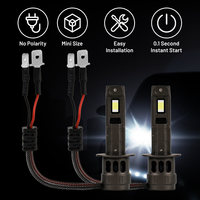 Nueva Bombilla de Luz Antiniebla H1 de 30W 6500K 12V 16000 Lúmenes de Brillo, Reemplazo de Tamaño 1:1, Ajuste Universal, Fácil Instalación Plug-and-Play