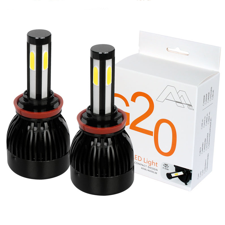 8000lm Camion Lampes Led Kit de Conversion D'ampoule H11 9005 9006 Automatique H4 Lumière De Voiture Phare Ampoule LED H7