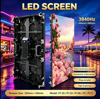 KA P4.8 Outdoor LED-Wanddisplay 500x1000mm Festverbindbare Miet-LED-Kabinette IP65 Wasserdichtes LED-Videowand-Panel