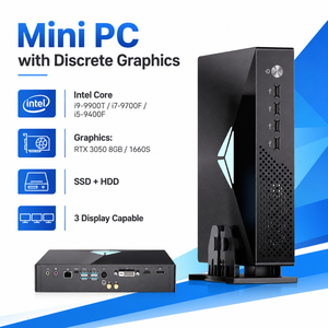 มินิพีซีเกมมิ่งทรงพลัง Core I9 I7 I5 9900T สำหรับเกมเมอร์ RTX3050 8G แรม 64GB NVME WiFi6 รองรับ 8 คอร์ 3 จอแสดงผล 8K DDR4 MV200 ประสิทธิภาพสูง - Product Image 3