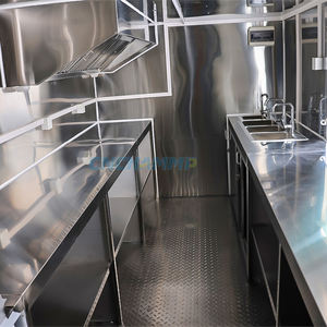 Chammp <strong>Food</strong> Truck with Ice Cream Pizza Coffee Hotdog Concession Remorque Trailer <strong>Cart</strong> - Product Image 6