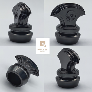 ฝาขวดน้ำหอมโลหะผสมสังกะสีสีดำสุดหรูแบบกำหนดเอง |   ฝาขวดน้ำหอมโลหะแบบ OEM |   อุปกรณ์เสริมสำหรับบรรจุภัณฑ์น้ำหอมชั้นดี - Product Image 3