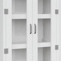 Armoire de rangement de laboratoire moderne pour hôpital, prix direct usine, taille et couleur personnalisables, mobilier de laboratoire en acier avec portes vitrées