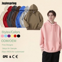 Sweat à capuche en molleton de coton épais 300 GSM avec logo personnalisé, coupe oversize pour jeunes, streetwear unisexe, 17 couleurs, vente en gros