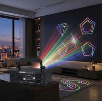 Projecteur laser DJ à tête unique DMX 14CH, animation pleine couleur, faisceau lumineux pour fête avec activation sonore pour la piste de danse des boîtes de nuit | YSH