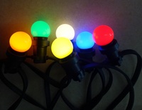 Festoon extérieur ceinture lumière série ampoule chaîne Festoon lumières E27 Led Fesitve lumières caoutchouc Coonctable 240v