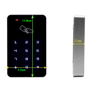 Sistema <span class=keywords><strong>di</strong></span> Controllo Accessi con Lettore RFID a Prossimità 125KHz, Tastiera Touch Screen, Sistema <span class=keywords><strong>di</strong></span> Sicurezza Autonomo per Ingresso - Product Image 3