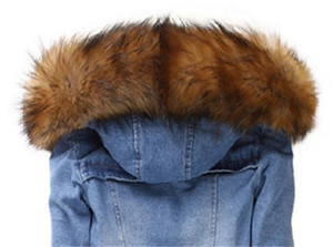 2020 <strong>Woman</strong> Denim Jacket Latest <strong>Winter</strong> Warm <strong>Coat</strong> - Product Image 4
