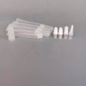 10ml PP Plastic New Lip <b>Gloss</b> Tubes Lip Oil Container Wholesale Empty Soft Squeeze Tube White <b>clear</b> Lip Balm Tube - Product Image 2