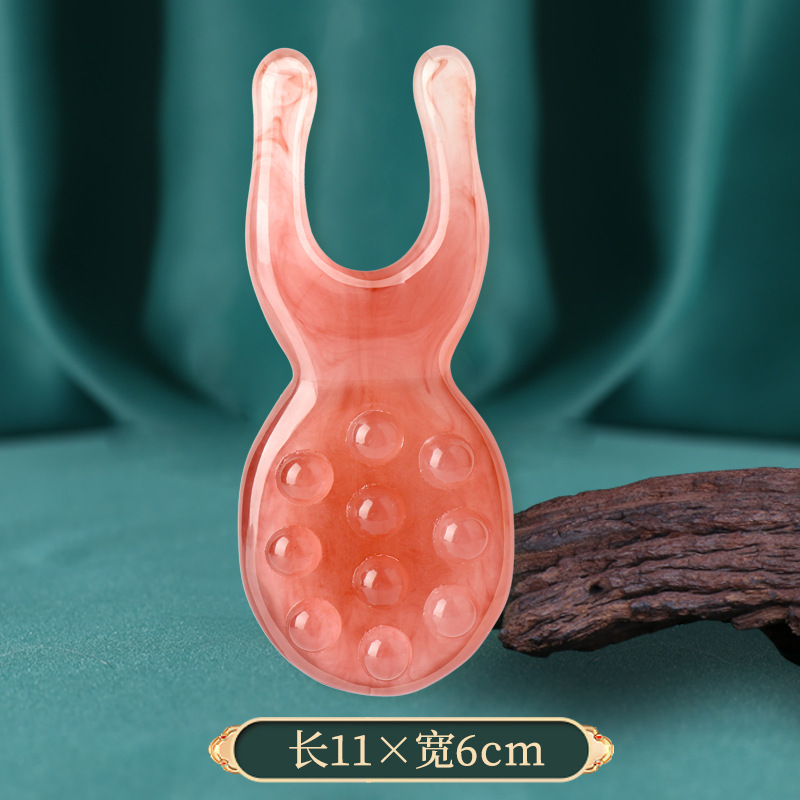 Small frog-amber/resin-56g