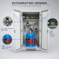 Station de lubrification automatique à engrenages ouverts pour broyeur à boulets de ciment, système de pulvérisation huile-air haute précision, durée de vie prolongée de 3 à 6 fois