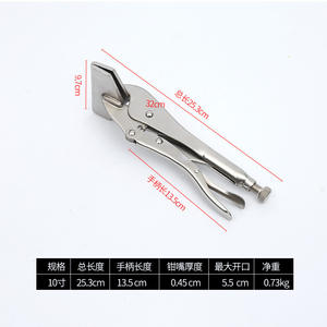 Pince à bec plat en acier au chrome-vanadium industriel, longueur de mâchoire 6 pouces, largeur de mâchoire 1 pouce, mâchoire lisse, outil manuel robuste - Product Image 3