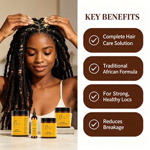 Set de Cuidado Capilar Chebe: Champú, Acondicionador, Crema de Tratamiento Profundo, Aceite y Mantequilla <span class=keywords><strong>para</strong></span> Reparar <span class=keywords><strong>el</strong></span> <span class=keywords><strong>Cabello</strong></span> Seco y Dañado, OEM, ODM, Marca Privada, Venta al Por Mayor - Product Image 2