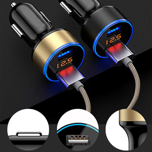 Cargador de coche USB de carga rápida 3.1A para iPhone 13 12 11 <span class=keywords><strong>Pro</strong></span> Max para <span class=keywords><strong>Huawei</strong></span> <span class=keywords><strong>P30</strong></span> cargador de teléfono de coche PD rápido - Product Image 6