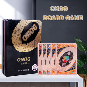 Juego de Cartas Clásico ONOG, Diversión Familiar, Personalizable, Pedido al por Mayor de Fábrica - Product Image 1