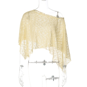 13 Spring New Fasonable Loose <b>Perspective</b> Top - Product Image 6
