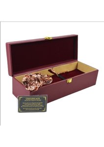 Rose Golden Flower Dipped Real Natural 24K Gold Plated Golden Rose <b>Decorative</b> Rose Figurine <b>Valentine</b> Anniversary Gift - Product Image 3