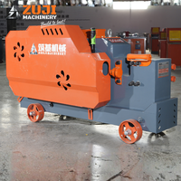 Coupe-ferraille industriel robuste ZUJI GQ50 pour chantier de construction, coupe-tiges en acier de 6 à 40 mm, 4 kW, 380 V, faible coût d'entretien