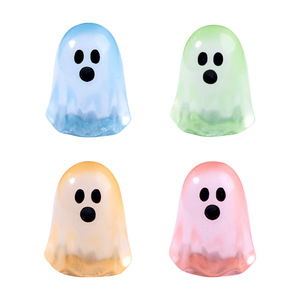 3D New Halloween Glowing Ghost <strong>Monster</strong> Garden Decor Miniature Statue Luminous Mini Resin Ghost Doll Ornaments - Product Image 2