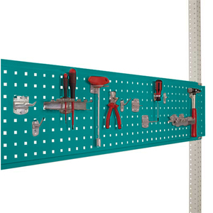 Piastra forata per attrezzi per portali in acciaio - Product Image 1