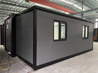 Maison conteneur extensible et respirante de 20, 30 et 40 pieds – Idéale pour ferme, appartement, hôtel, bureau, villa, hôpital, extérieur