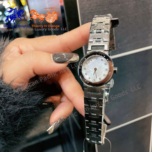 Montre de luxe pour homme en acier inoxydable ultra-fine de 38 mm avec logo personnalisé BVGRI, haute qualité, étanche, quartz, OEM - Product Image 3