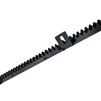 Certification CE, fabrication directe en usine, rail de porte coulissante standard en nylon noir de 4 m