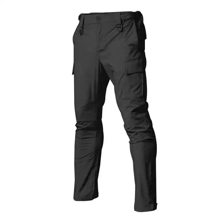 Custom Guard Security Tactical Pants Rip Stop Cargo Men Trousers Combat Training Outdoor Work Hiking Hunting