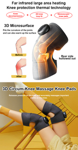 Vibraciones ajustables Calefacción Calentamiento Rodillera Envoltura Almohadilla de calefacción Masajeador de hombro de rodilla para mujeres Hombres Alivio del dolor de hombro de rodilla - Product Image 5