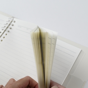 Chuyên nghiệp cấp PP rời lá Máy tính xách tay trong A5 B5 kích cỡ với màu xanh trắng lót giấy và bìa không thấm nước - Product Image 6