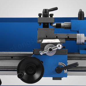 Mini máquina de torno de metal de precisión Precio Velocidad variable 2500 RPM 550W Máquina de torno superior de Banco de fresado - Product Image 6