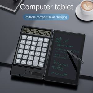 Tablet de Escrita LCD + Calculadora Solar, Quadro Portátil de Ponta Fina, Presente para Escritório e Desenho Infantil - Product Image 3
