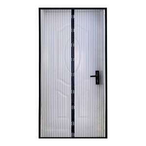 <span class=keywords><strong>มุ้ง</strong></span>ลวดแม่เหล็กสแตนเลสสีดำแบบปรับแต่งได้ สำหรับประตูและหน้าต่าง ป้องกันขโมย แมลง และยุง ดีไซน์ทันสมัย - Product Image 6