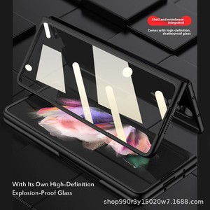 เหมาะสำหรับ Samsung Galaxy Z Fold4: เคส TPU แบบมีขาตั้งซ่อน พร้อมการปกป้องแบบเต็มรูปแบบและป้องกันการตกกระแทก - Product Image 3