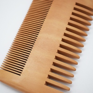 Peine para Barba de Cuidado Personal para Hombre, Peine de Madera de Doble Cara para <span class=keywords><strong>Maquillaje</strong></span> y Belleza - Product Image 3