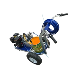 Lạnh phun đánh dấu máy nhỏ tay đẩy Điện Đường đánh dấu máy sơn đánh dấu Máy phun - Product Image 4